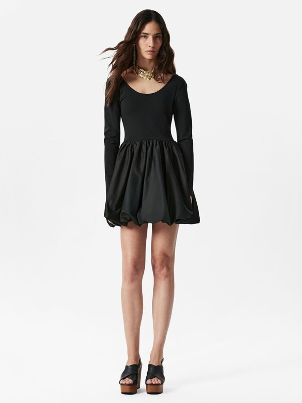& Other Stories Bubble Mini Dress